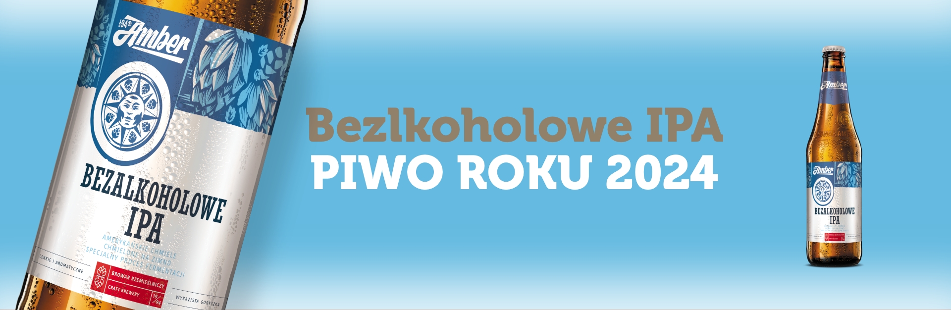 Piwo Roku 2024 dla Browar Amber – Bezalkoholowe IPA